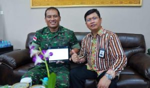 Kajati NTT dan Dandim 1604 Kupang Lapor SPT Tahunan Lebih Awal Secara Online Melalui e-Filing