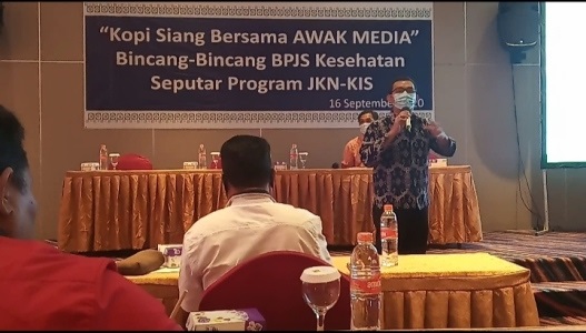 Bincang-Bincang Tentang JKN-KIS, BPJS Kesehatan Cabang Kupang Gelar Acara Ngopi Siang Bersama Awak Media