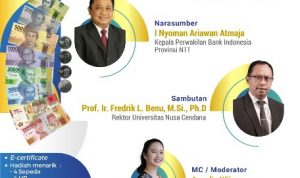 BI NTT Gelar Webinar ‘Program BI Mengajar’ Bersama Undana Kupang