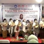 Dekranasda NTT Tuan Rumah Program Pendidikan Kecakapan Wirausaha Tenun Ikat, Dihadiri Istri Wakil Presiden RI