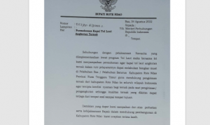 Minta Kapal Tol Laut Singgahi Pelabuhan Ba’a, Bupati Rote Ndao Kirim Surat Permohonan Kepada Menteri Perhubungan