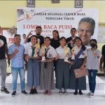 Pupuk Bakat Siswa Sekolah, Ganjar Milenial Center NTT Gelar Lomba Baca Puisi Milenial