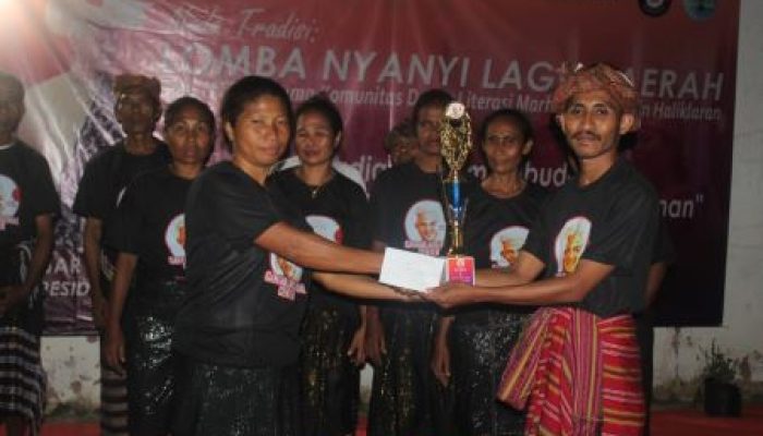 Ganjar Milenial Bersama Komunitas Marhaen Gelar Lomba Nyanyi Lagu Daerah