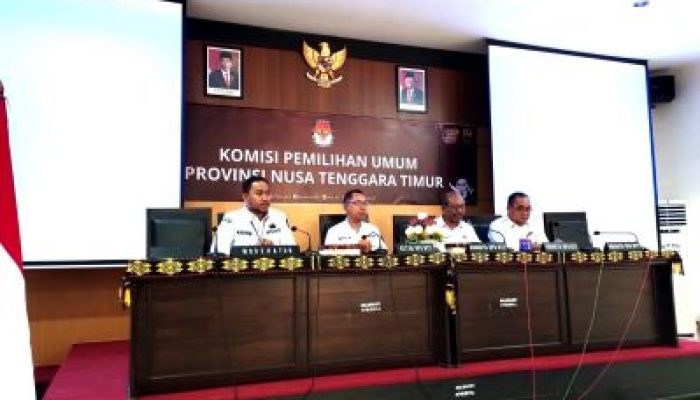 1.091 Bacaleg DPRD NTT Belum Penuhi Syarat Administrasi, KPU Anjurkan Segera Lengkapi