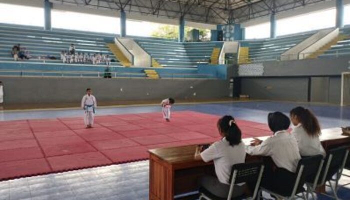 108 Atlit Bertarung di Kejurda Karate Shotokan Kandaga Indonesia Tingkat Provinsi NTT 2024, Dibuka Penjabat Wali Kota Kupang